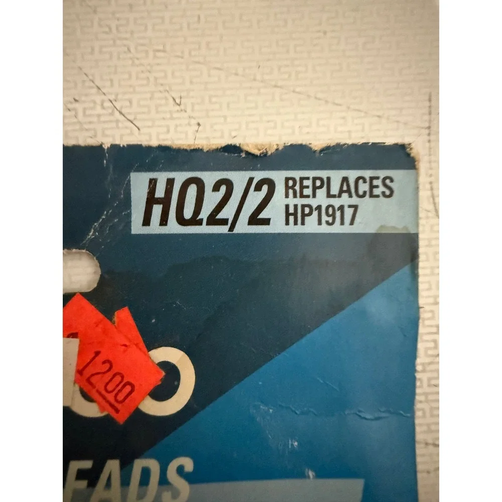 Norelco HQ2/2 Shaver Replacement Heads, 2 Cutters,‎ 2 Combs, Philips, HP1917
